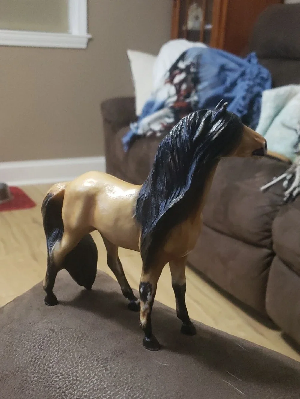 Breyer Buckskin Horse Figurine in Tan and Black Spirit